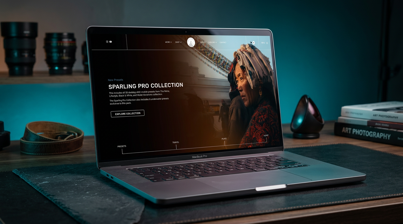 Emmett Sparling custom Wix web design — visit emmettsparling.com